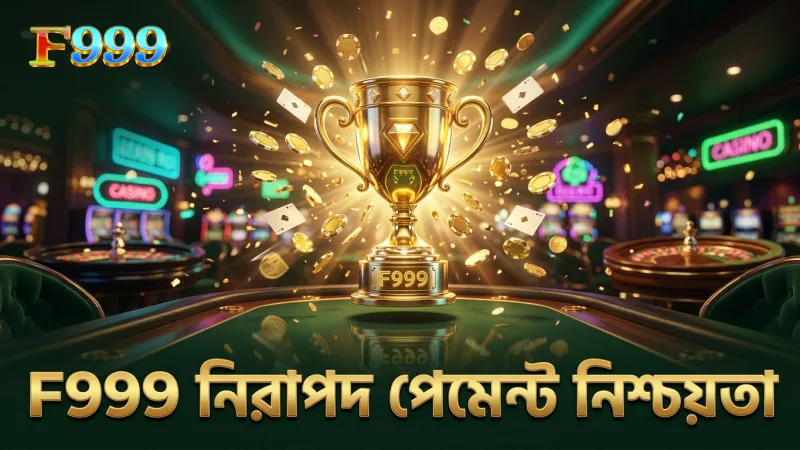 নিরাপদ পেমেন্ট এবং দায়িত্বশীল পার্টনারশিপের নিশ্চয়তা দেয় F999