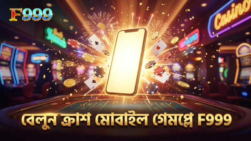 মোবাইল স্ক্রীনে বেলুন ক্র্যাশের গেমপ্লে কার্যকরী উপস্থাপন