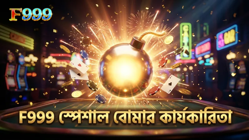 স্পেশাল বোমার ধরণ ও কার্যকারিতা বিশ্লেষণ F999-এ
