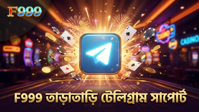 টেলিগ্রাম সাপোর্টে F999 তাড়াতাড়ি কার্যকর যোগাযোগ
