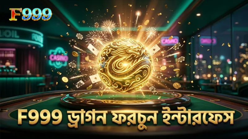 F999 দ্বারা ড্রাগন ফরচুন ফিশিং ইন্টারফেসের বিস্তারিত উপাদান ব্যাখ্যা।