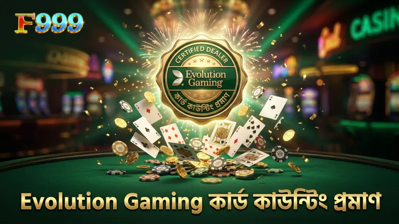 Evolution Gaming-এর সার্টিফাইড গাইড অনুযায়ী কার্ড কাউন্টিং বাস্তবতা।