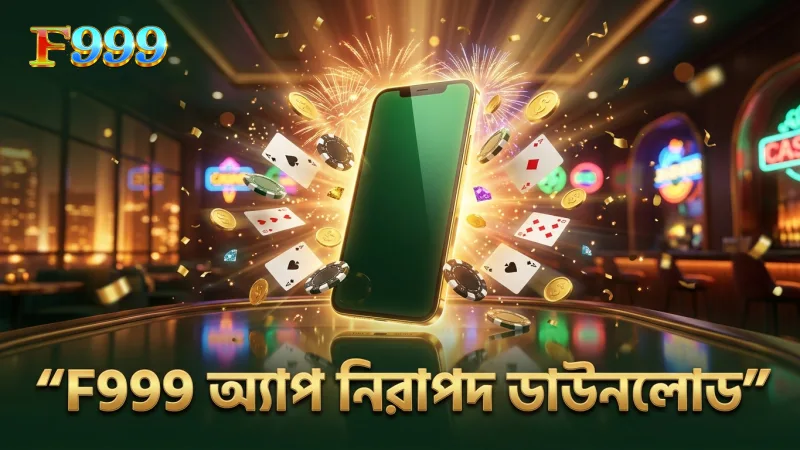 F999 অ্যাপ নিরাপদ ও দ্রুত ডাউনলোড নিশ্চিত করে