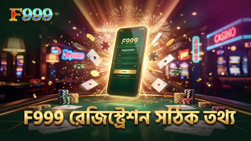 F999 রেজিস্ট্রেশন ধাপে সঠিক তথ্য প্রদান অপরিহার্য