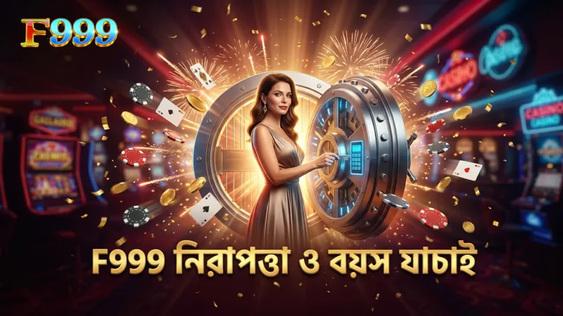 F999 রেজিস্ট্রেশনে নিরাপত্তা এবং বয়স যাচাই নিশ্চিত করা হয়