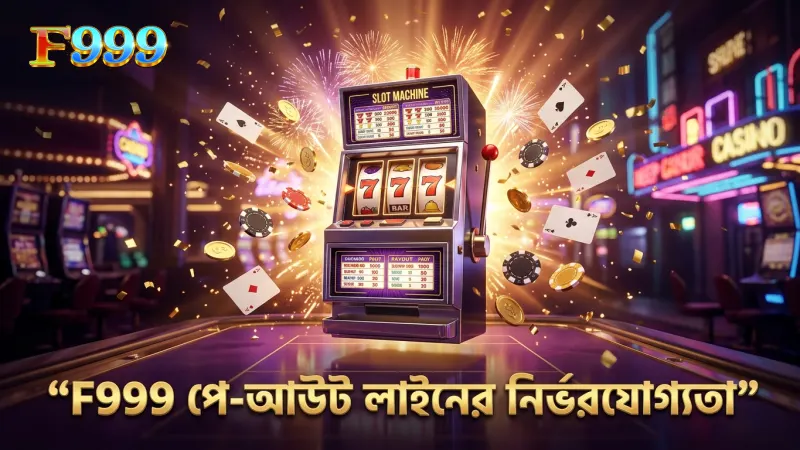 F999-এ পে-আউট লাইনের স্বচ্ছ আরটিপি এবং হিট ফ্রিকোয়েন্সি।