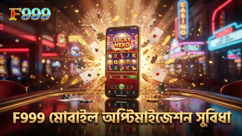F999 এর মোবাইল অপ্টিমাইজেশন লাকি নেকো গেমিং অভিজ্ঞতাকে উন্নত করে