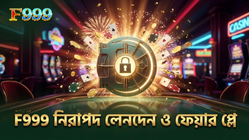 নিরাপদ লেনদেন ও ফেয়ার প্লে নিশ্চিত করে F999 বিশ্বস্ততা