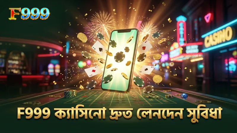 স্থানীয় পেমেন্ট পদ্ধতিতে F999 ক্যাসিনোর দ্রুত লেনদেন সুবিধা