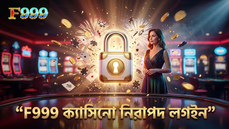 F999 ক্যাসিনোতে নিরাপদ লগইন ও অ্যাকাউন্ট সুরক্ষা নিশ্চিত করা