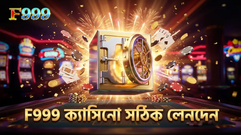 F999 ক্যাসিনোতে সঠিক ডিপোজিট ও উইথড্রয়াল প্রক্রিয়া মেনে চলা