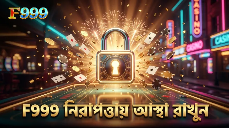F999 প্ল্যাটফর্মে নিরাপত্তা ও এনক্রিপশন ব্যবস্থায় আস্থা রাখুন