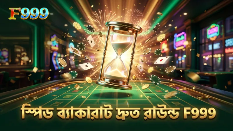 স্পিড ব্যাকারাট লাইভের দ্রুত রাউন্ড গতি মনোযোগ বাড়ায়