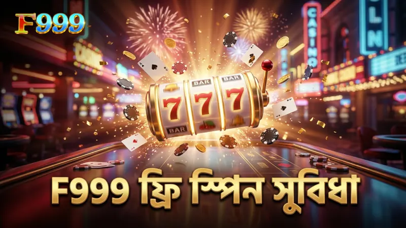 ফ্রি স্পিন বোনাসে বেশি সুযোগ দেয় F999 সুপার এস স্লট