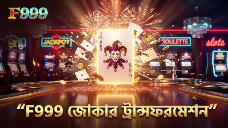 F999 সুপার এস স্লটে জোকার ট্রান্সফরমেশন গেমিং অভিজ্ঞতা উন্নত করে