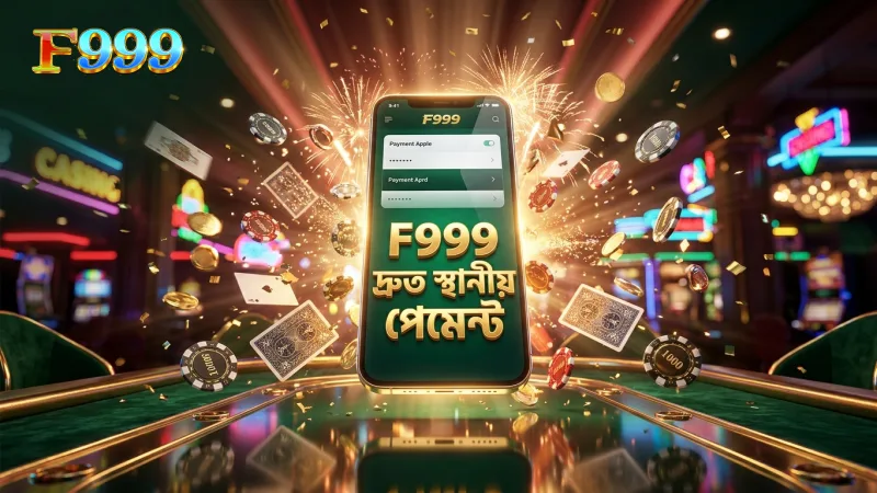 স্থানীয় পেমেন্টে দ্রুত লেনদেন নিশ্চিত করে F999 নিরাপদ খেলা