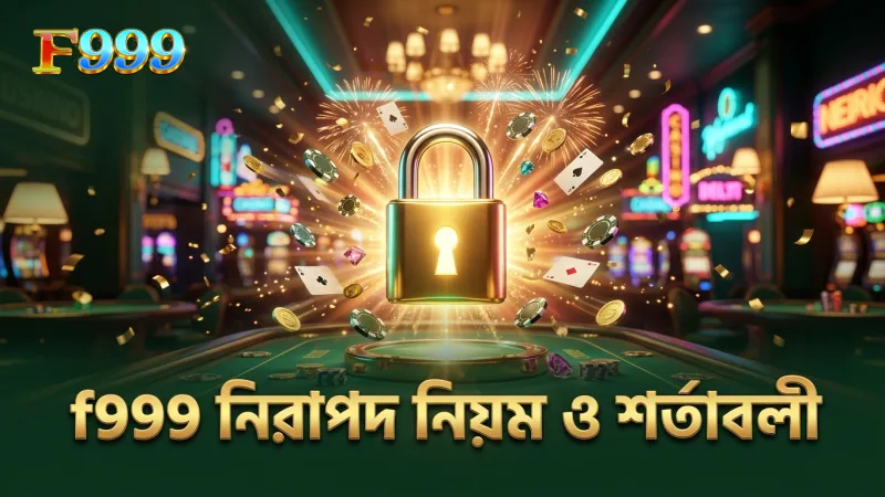 f999-এর নিয়ম ও শর্তাবলী প্লেয়ারের সুরক্ষা নিশ্চিত করে
